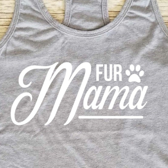 Fur Mama tank top for the proud dog mothers - Picture 2 of 3
